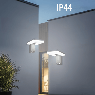 Solar Motion Sensor Outdoor Wall Light - Waterproof - InspiredGrabs.com
